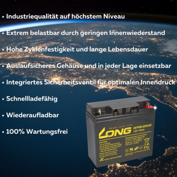 Preview: Ersatzakku kompatibel für APC